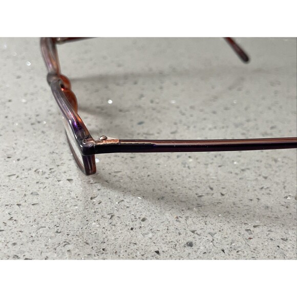 LIMITED EDITIONS Eyeglasses Frames ONLY 3RD AVE 48-19-145 Plum Full Rim - Picture 4 of 12